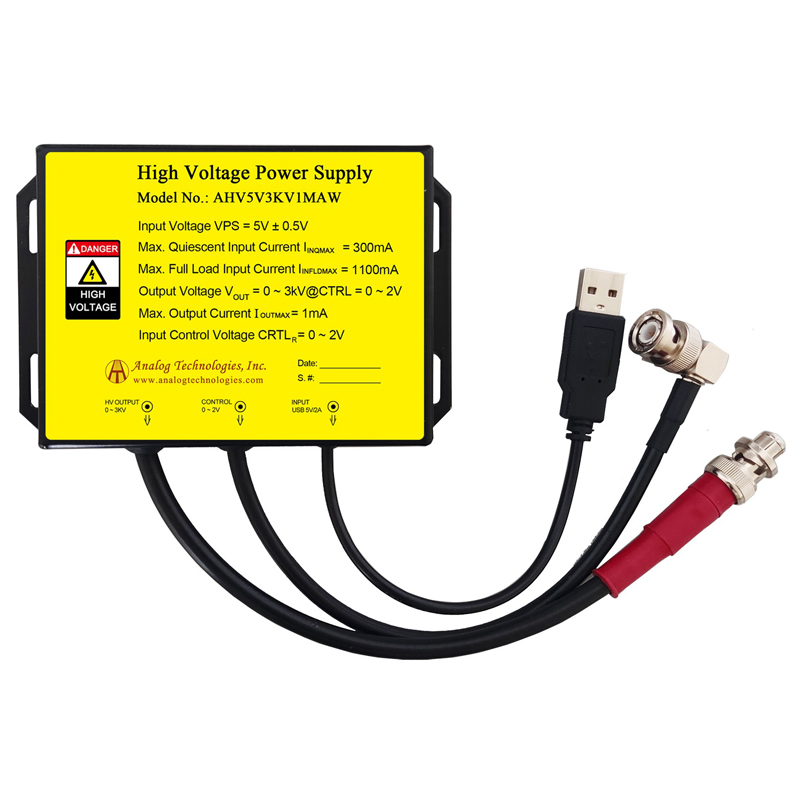 Details about   High Voltage Power Supply AHV12V10KV1MAW Full modulation range on output voltage 
