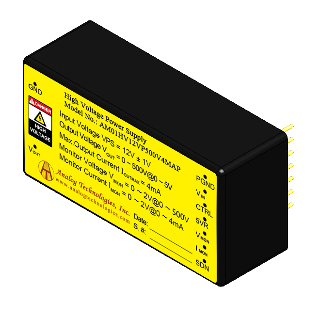High Voltage Power Supply M01 Series High Voltage Power Supply