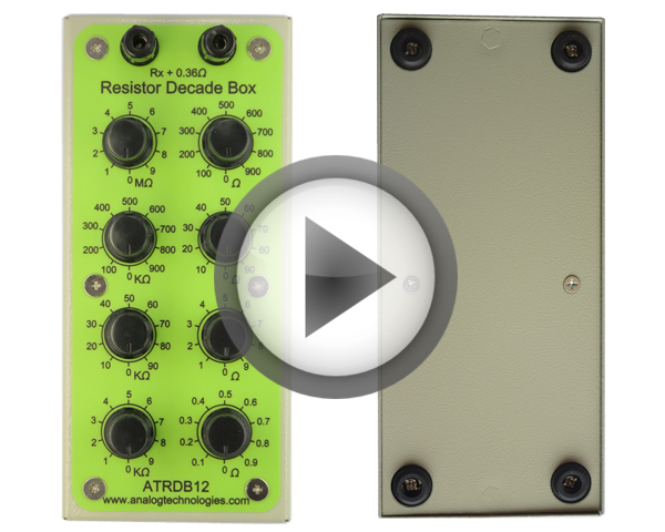 Adjustable Resistor Decade Box: ATRDB12